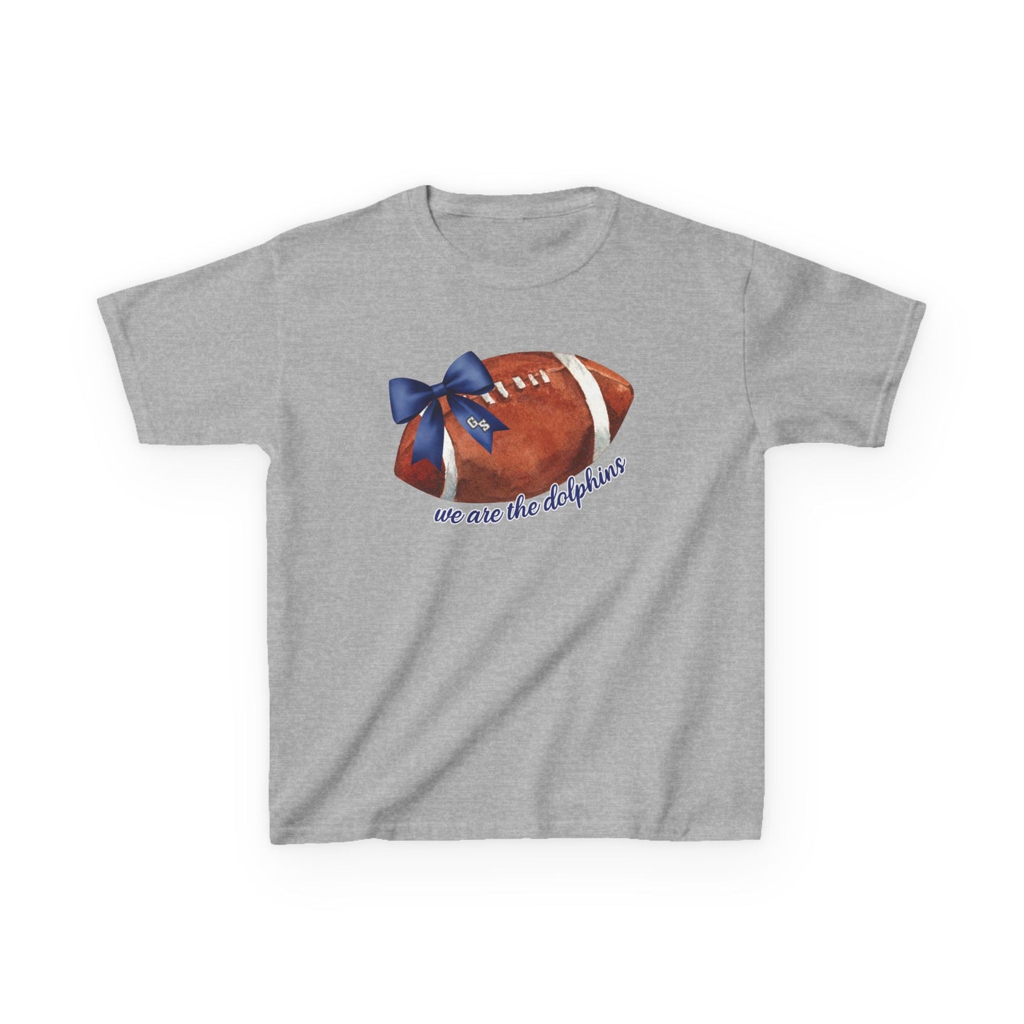 YOUTH GS Bow We Are The Dolphins Football