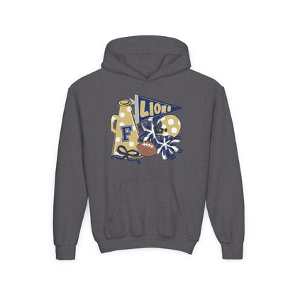Youth Football Team Spirit Hoodie