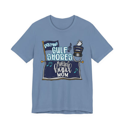 Adult Gulf Shores Band Mom Tee - Bella Canvas