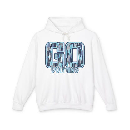 Adult Go Dolphins Hoodie - Comfort Colors