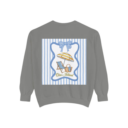 Adult Coquette Beachy Ono Island Sweatshirt - Comfort Colors
