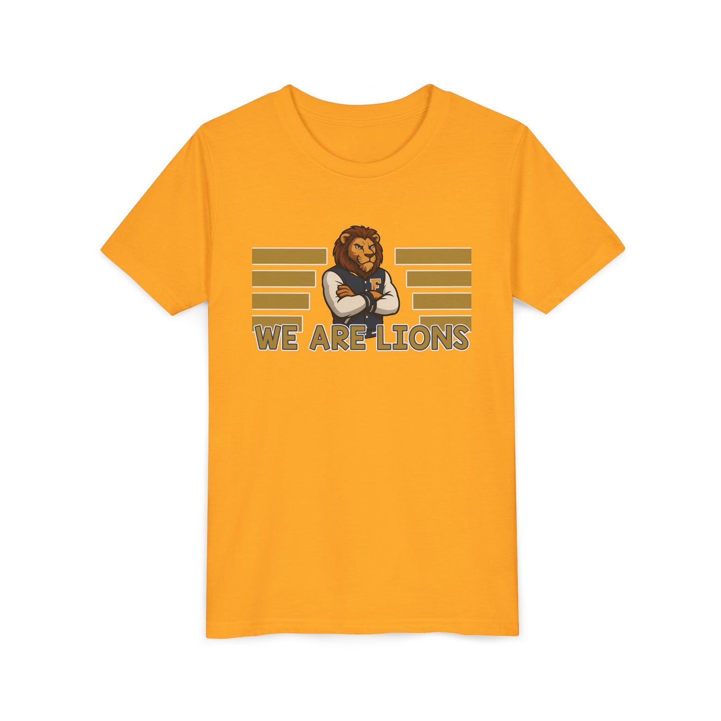 Youth We are Lions T-Shirt - Bella Canvas