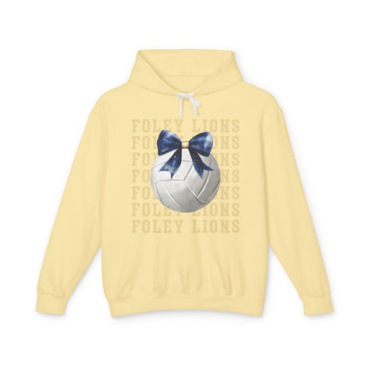 Foley Lions Volleyball Coquette Hoodie