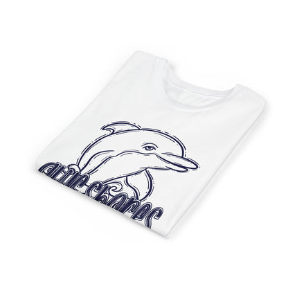 Youth Dolphin Sketch Tee - Bella Canvas