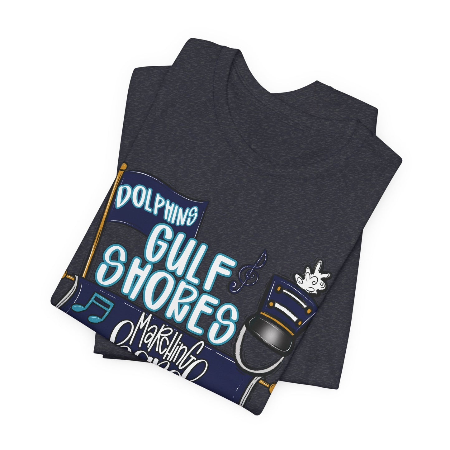Adult Gulf Shores Band Mom Tee - Bella Canvas