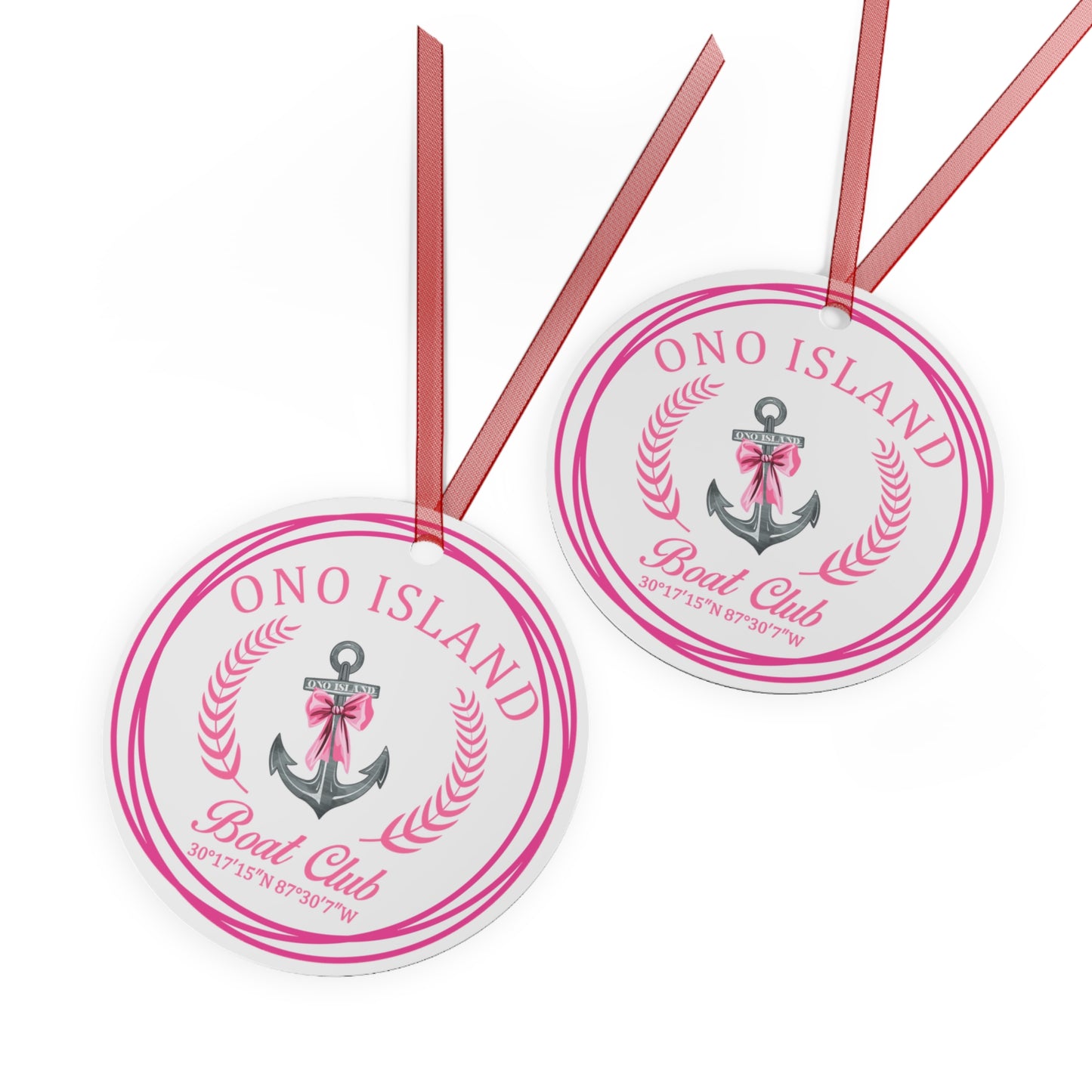Ono Island Boat Club Ornament