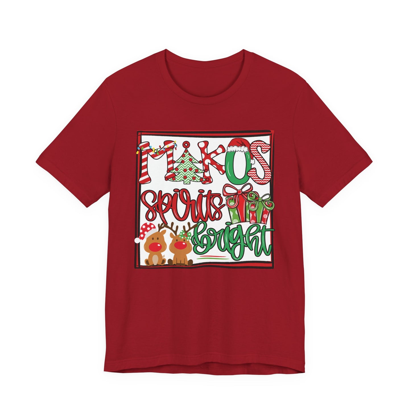 Makos Spirits Bright - Bella Canvas