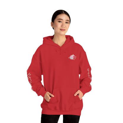 Flamingo Flamingle All The Way Hoodie - Gildan