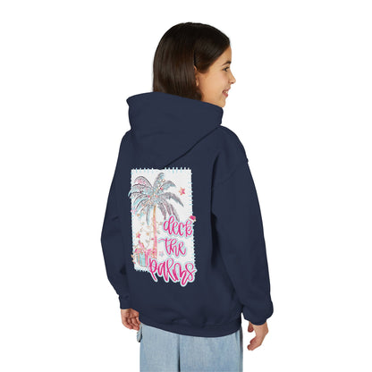 Deck the Palms Hoodie - Gildan