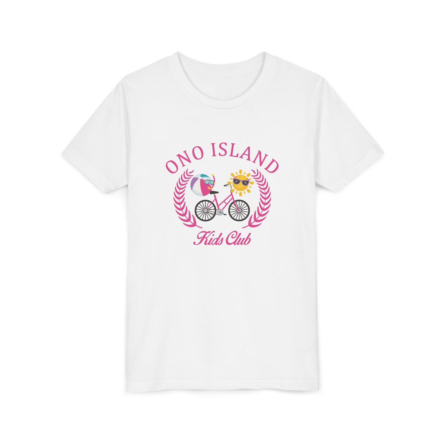 Ono Island Kids Club Pink Tee - Bella Canvas