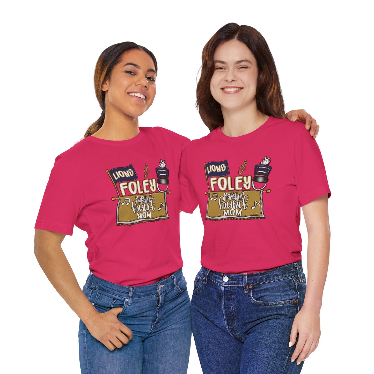 Adult Foley Lion Mom Tee - Bella Canvas