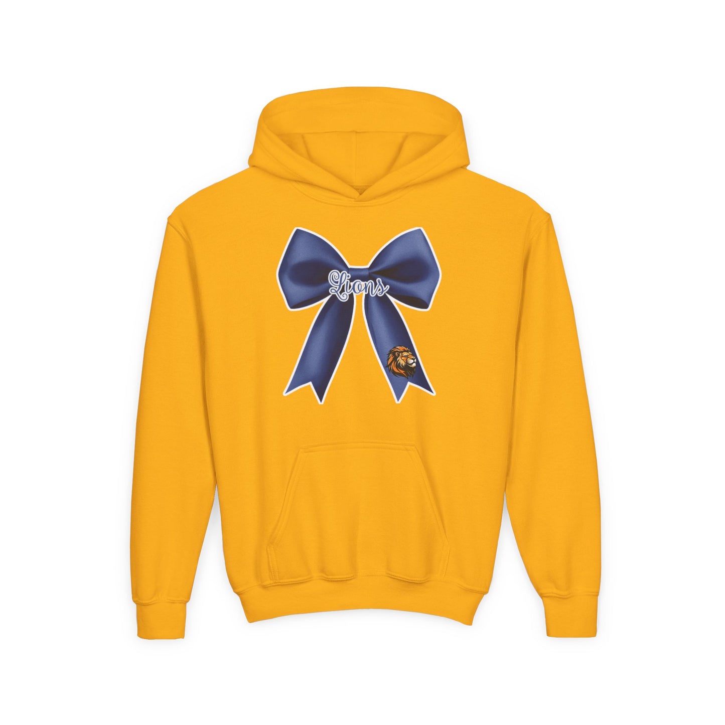 Youth Lions Ribbon Hoodie