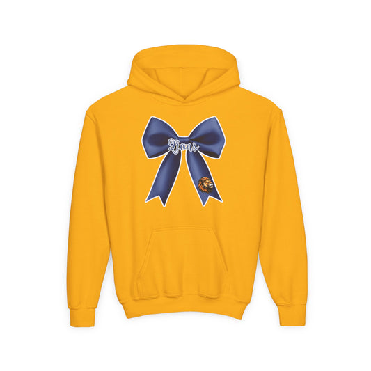 Youth Lions Ribbon Hoodie