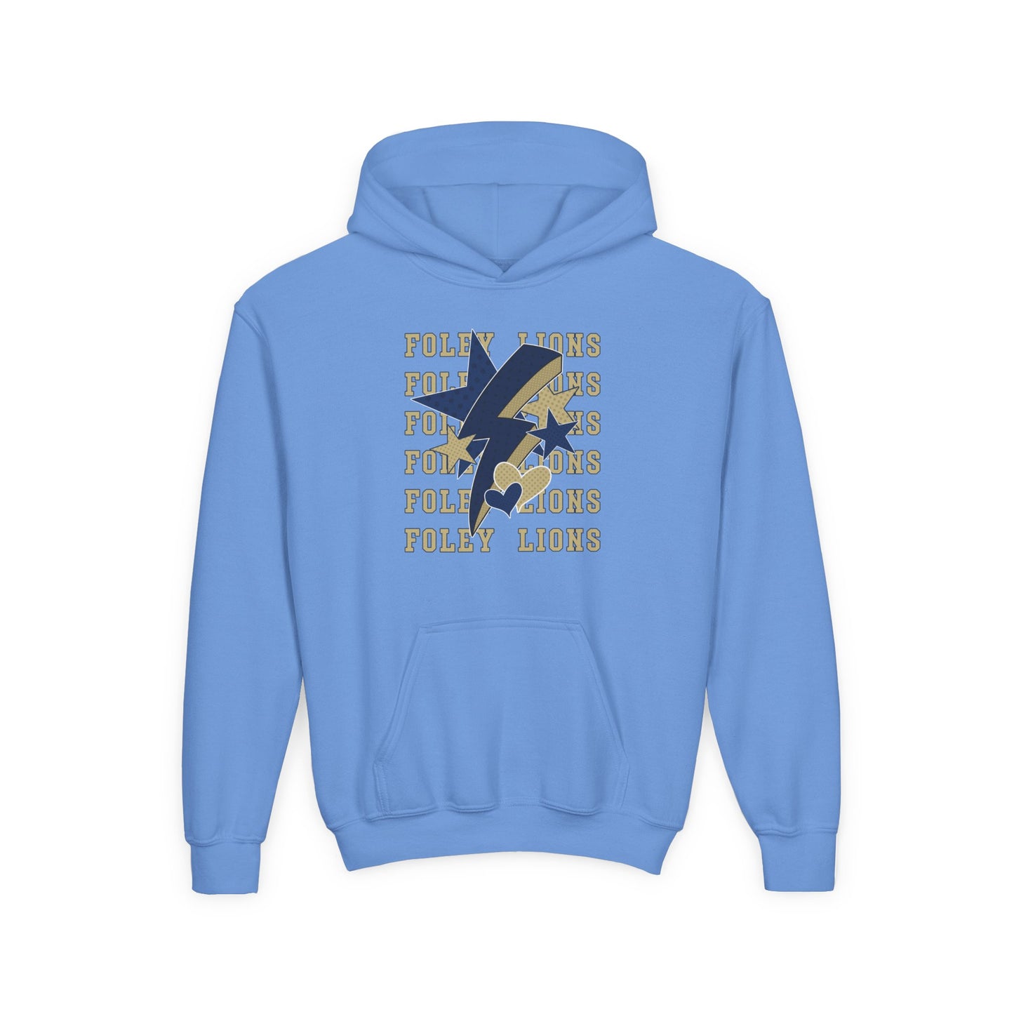 Youth Lions Lightning Stars & Hearts Hoodie