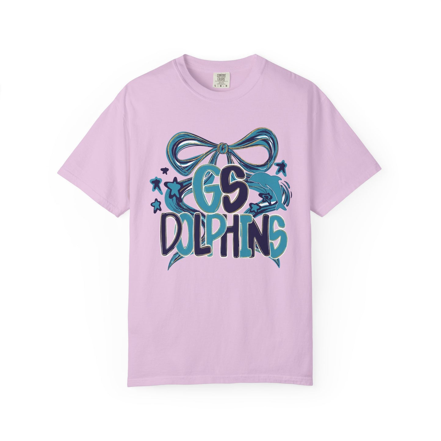 Adult GS Dolphins Bow - Comfort Colors