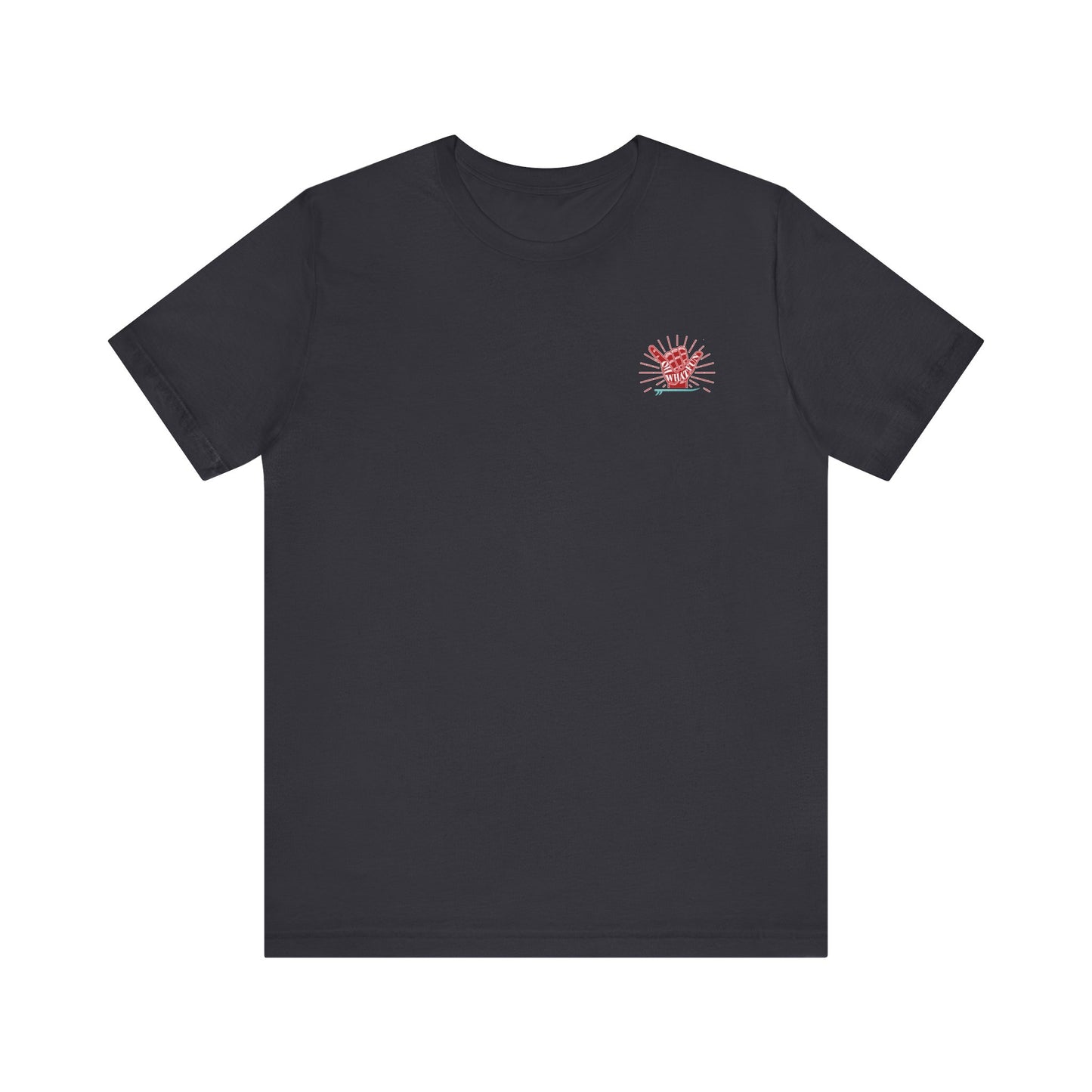Adult Christmas Surfing Tee - Bella Canvas