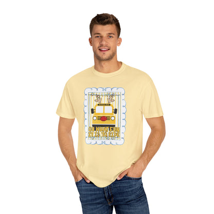 Christmas Bus Driver Tee - Comfort Colors