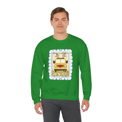 Christmas Bus Driver Sweatshirt - Gildan