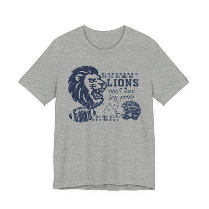 Lion Small Town Big Pride Tee - Bella Canvas