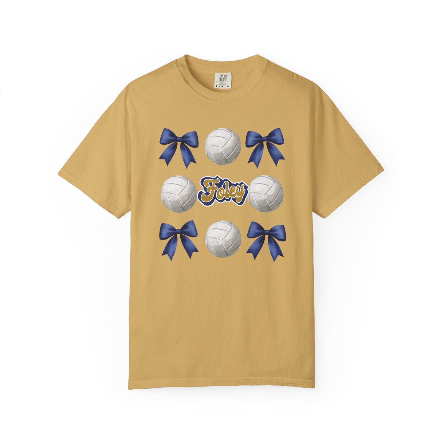 Foley Lions Volleyball T-Shirt- Comfort Colors