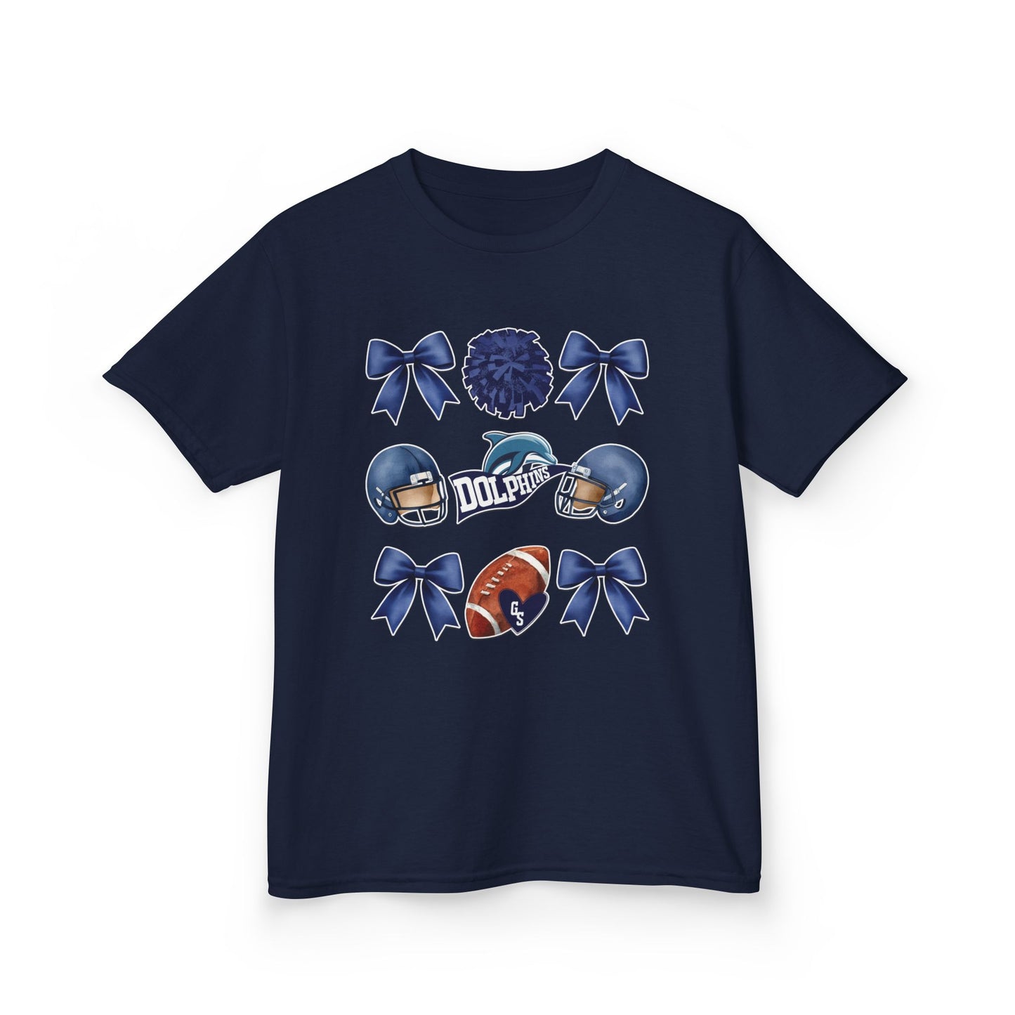 Youth Coquette Dolphins Pennant Tee