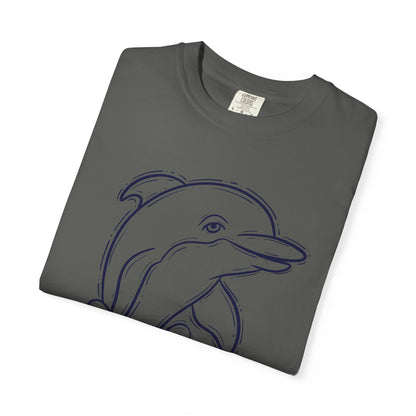Adult Dolphins Sketch - Comfort Colors