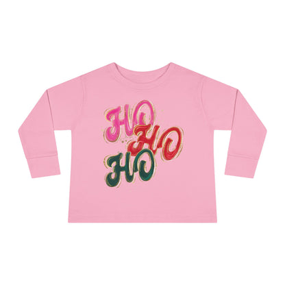 Toddler Ho Ho Ho Longsleeve Gildan
