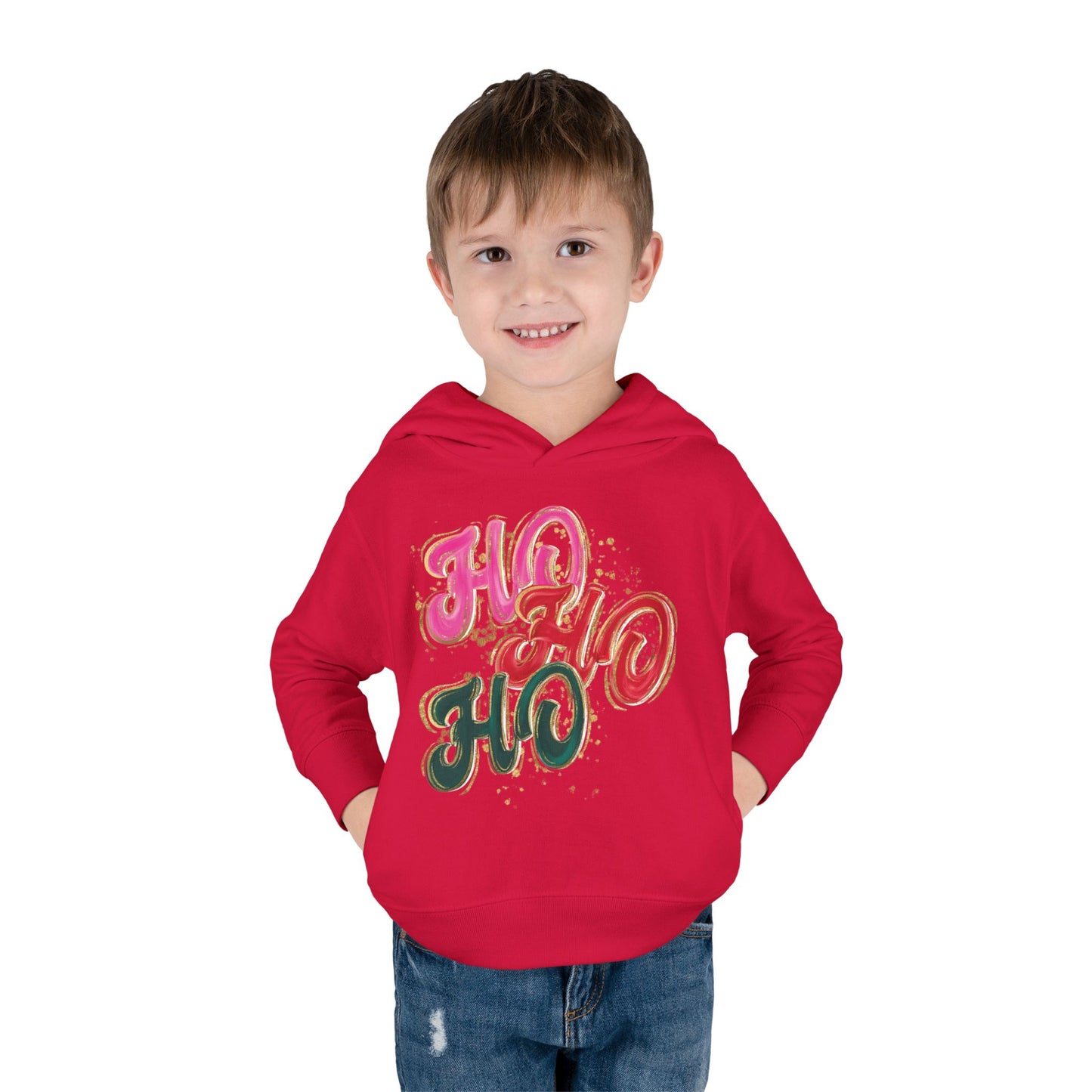 Toddler HO HO HO Hoodie - Rabbit Skins Brand