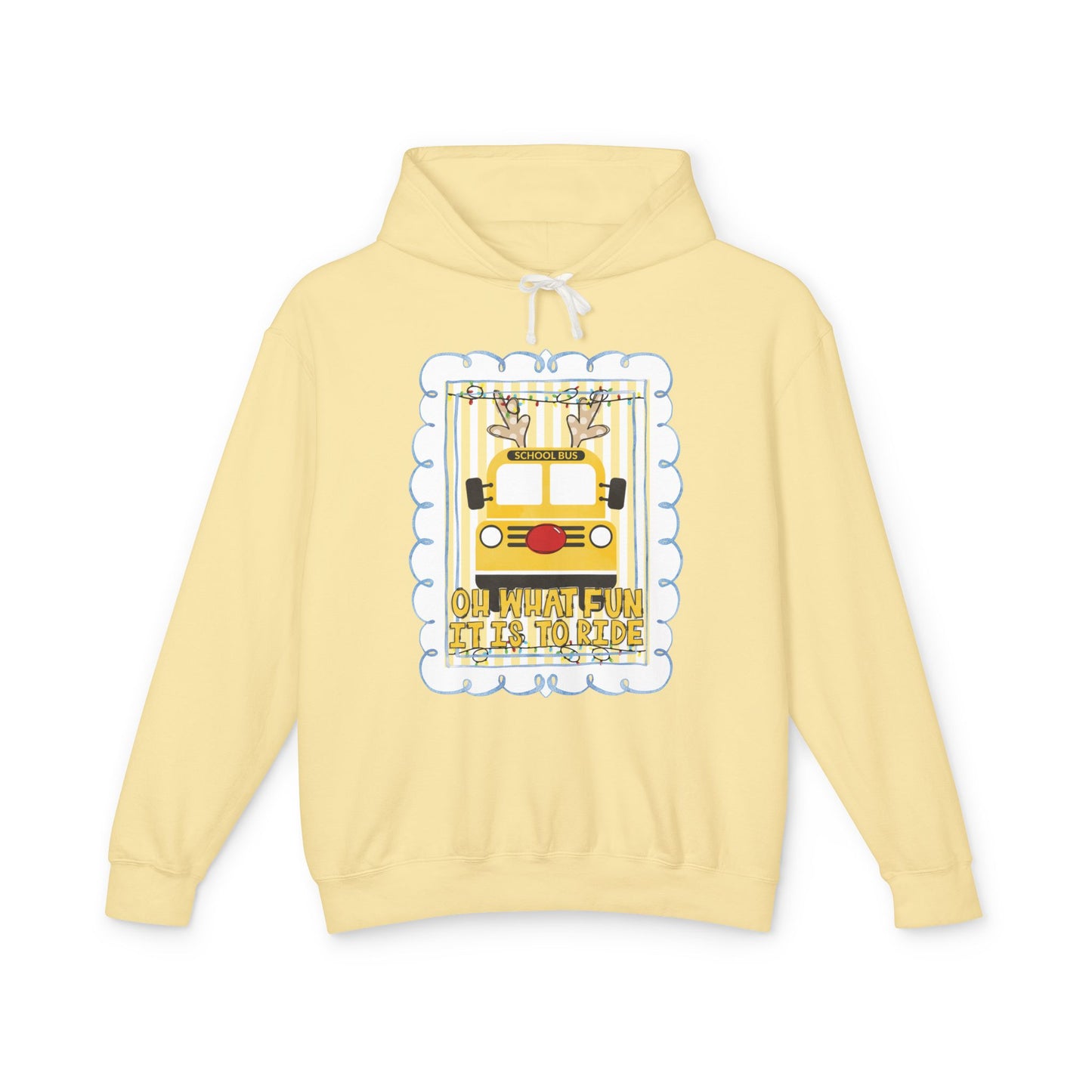 Christmas Bus Driver Hoodie -  Comfort Colors