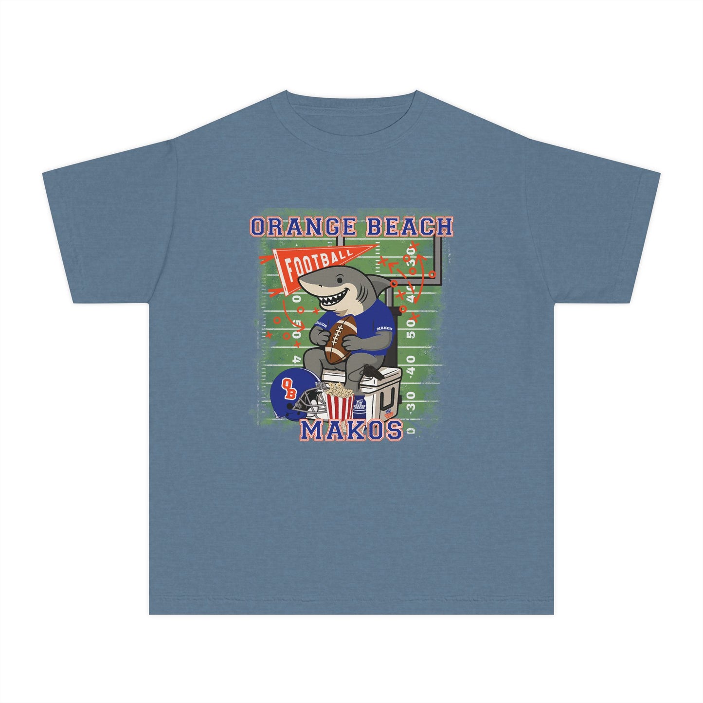 Youth Makos Tailgating Tee - Comfort Colors