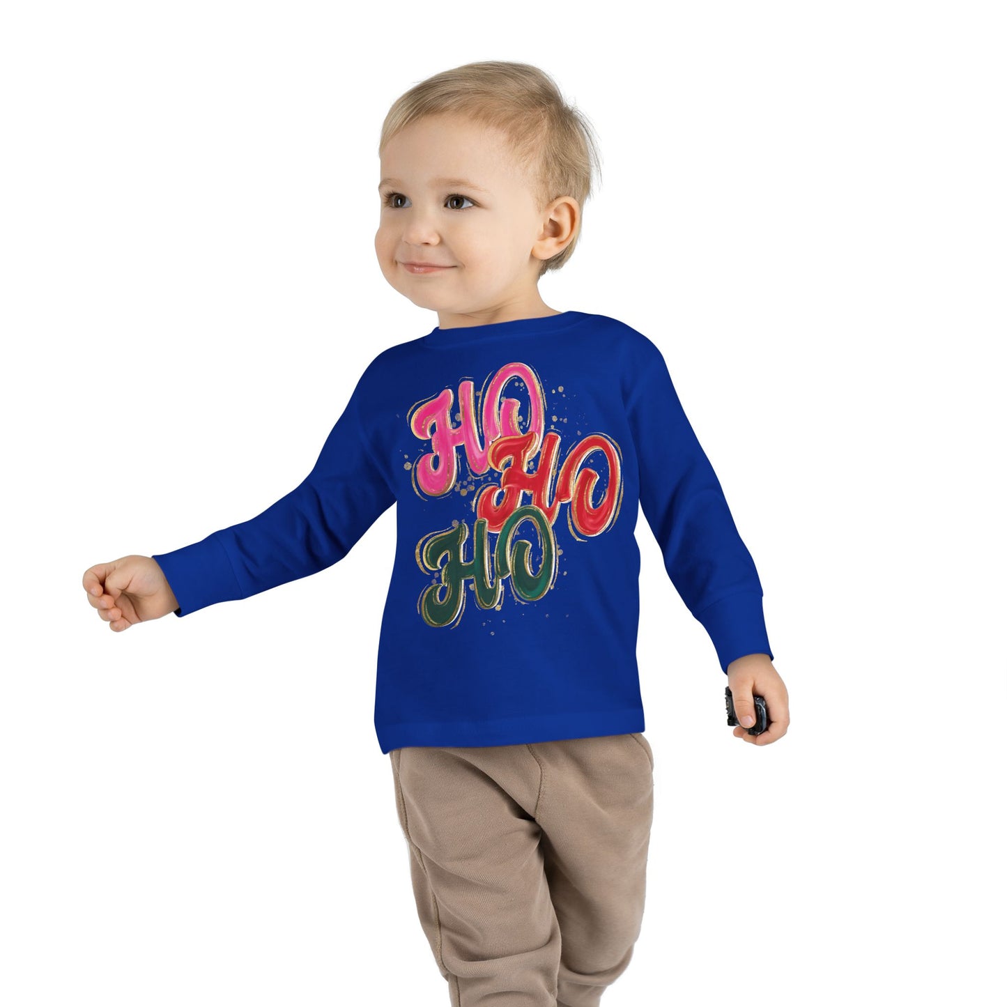 Toddler Ho Ho Ho Longsleeve Gildan
