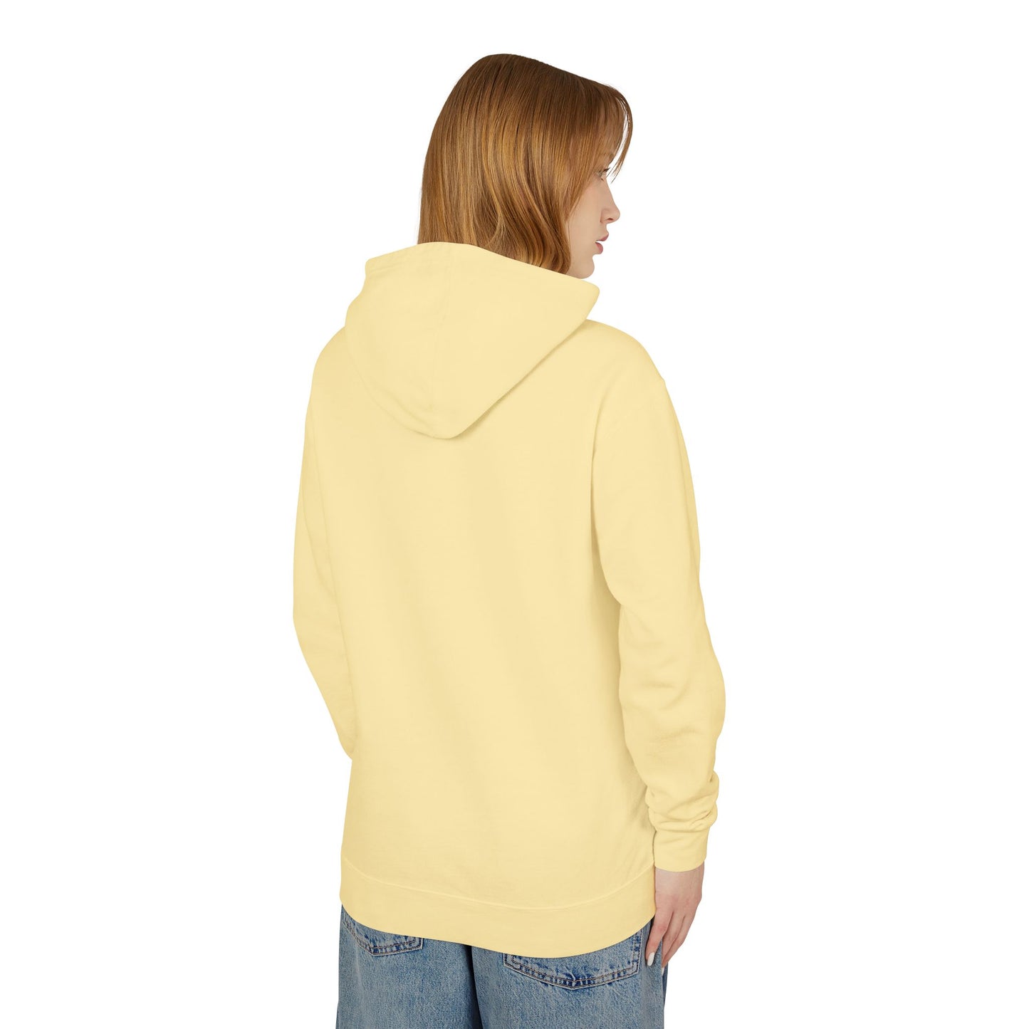 Adult Life of a Dolphin Faux Glitter Hoodie - Comfort Colors
