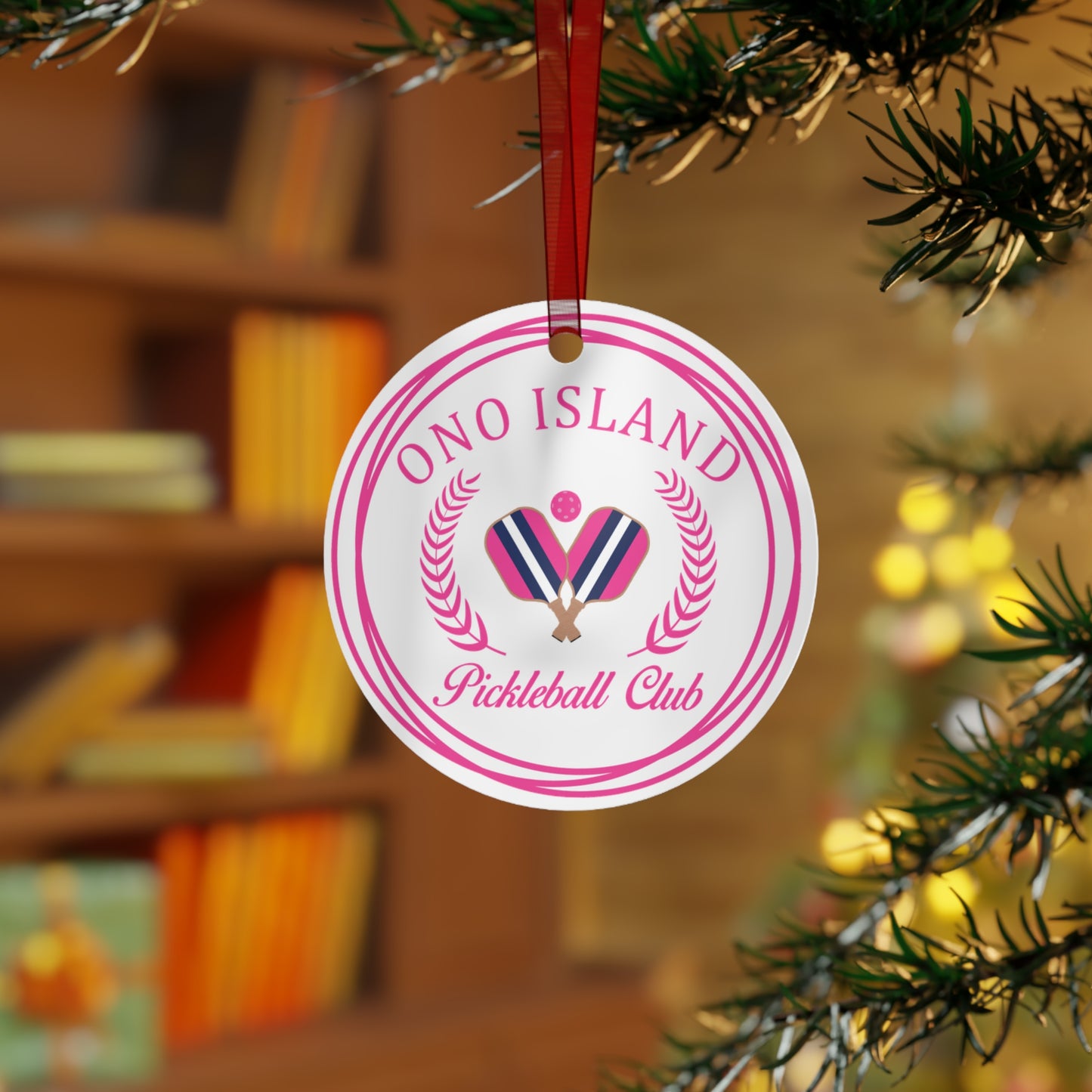 Ono Island Pickleball Club Ornament