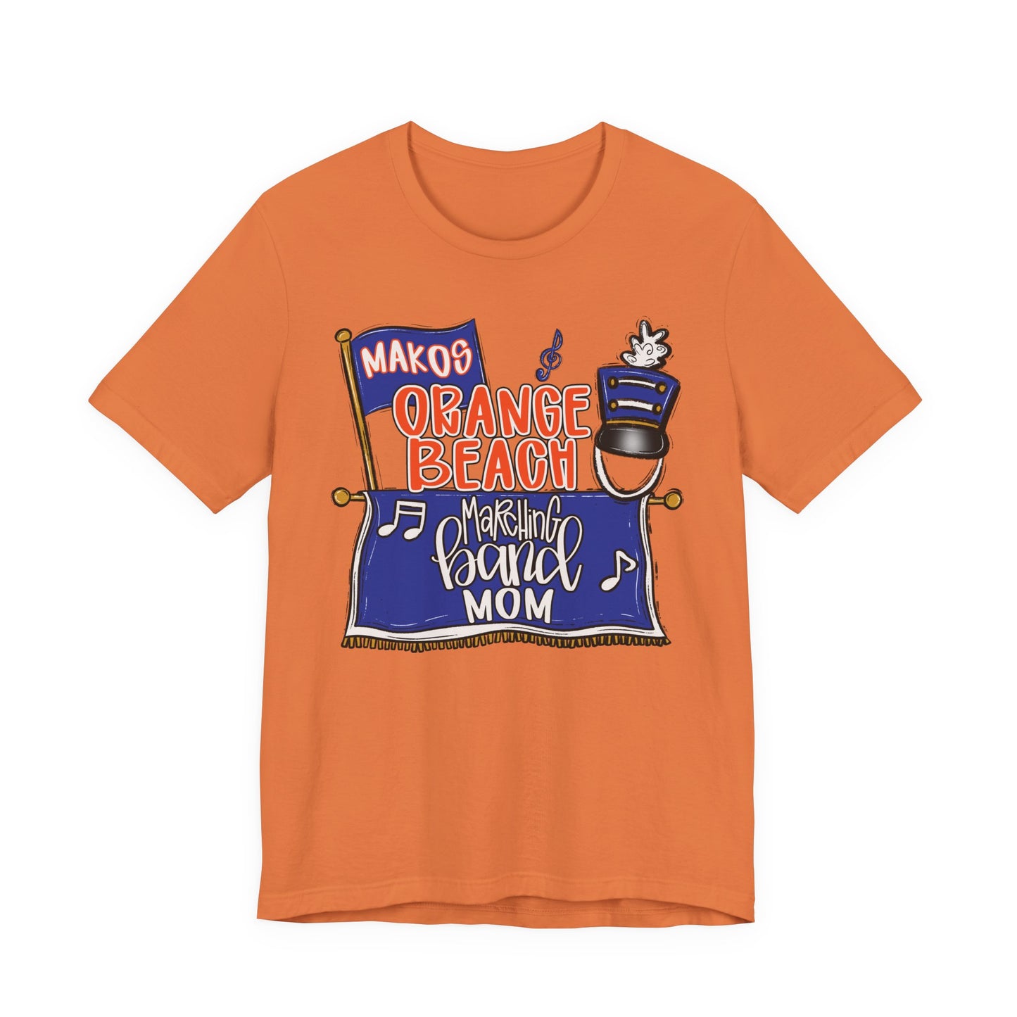 Adult Makos Marching Band Mom - Bella Canvas