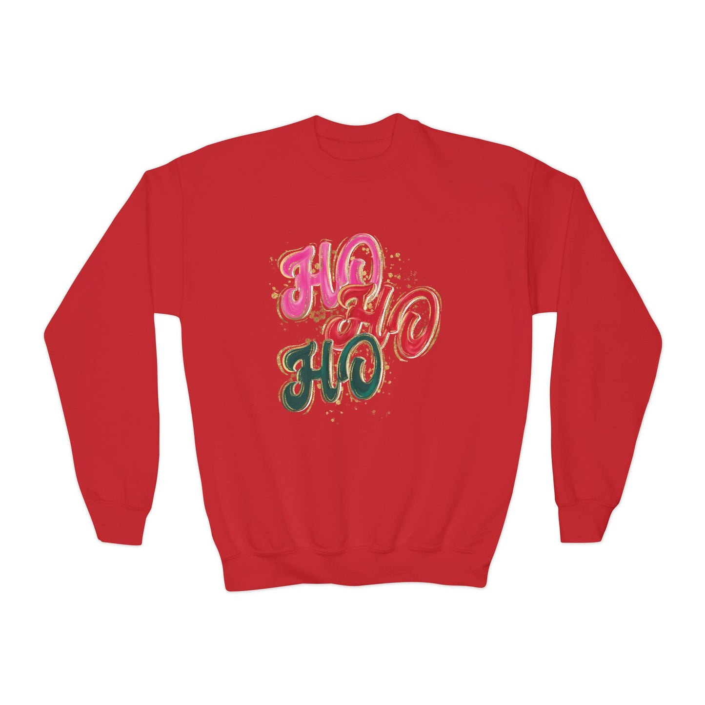 Youth HO HO HO Sweatshirt Gildan