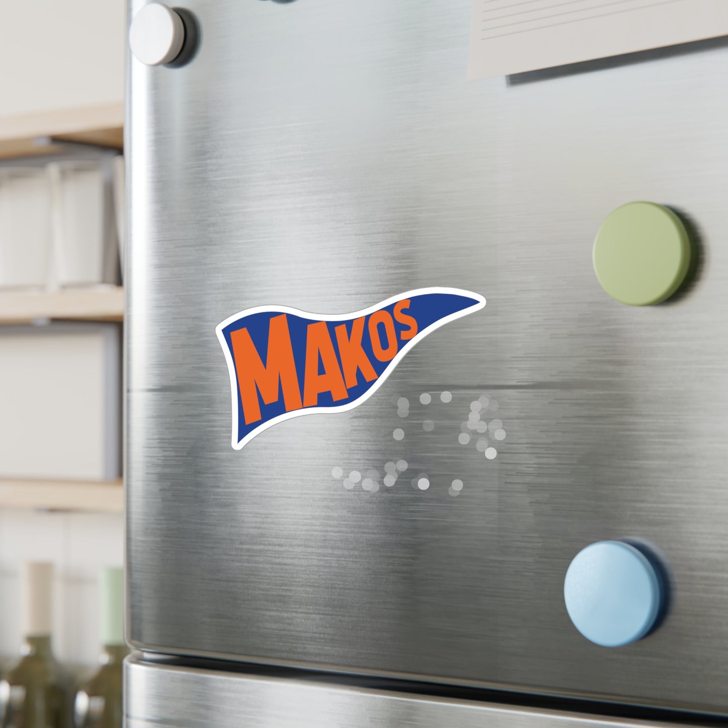 Makos Pennant Vinyl Decals