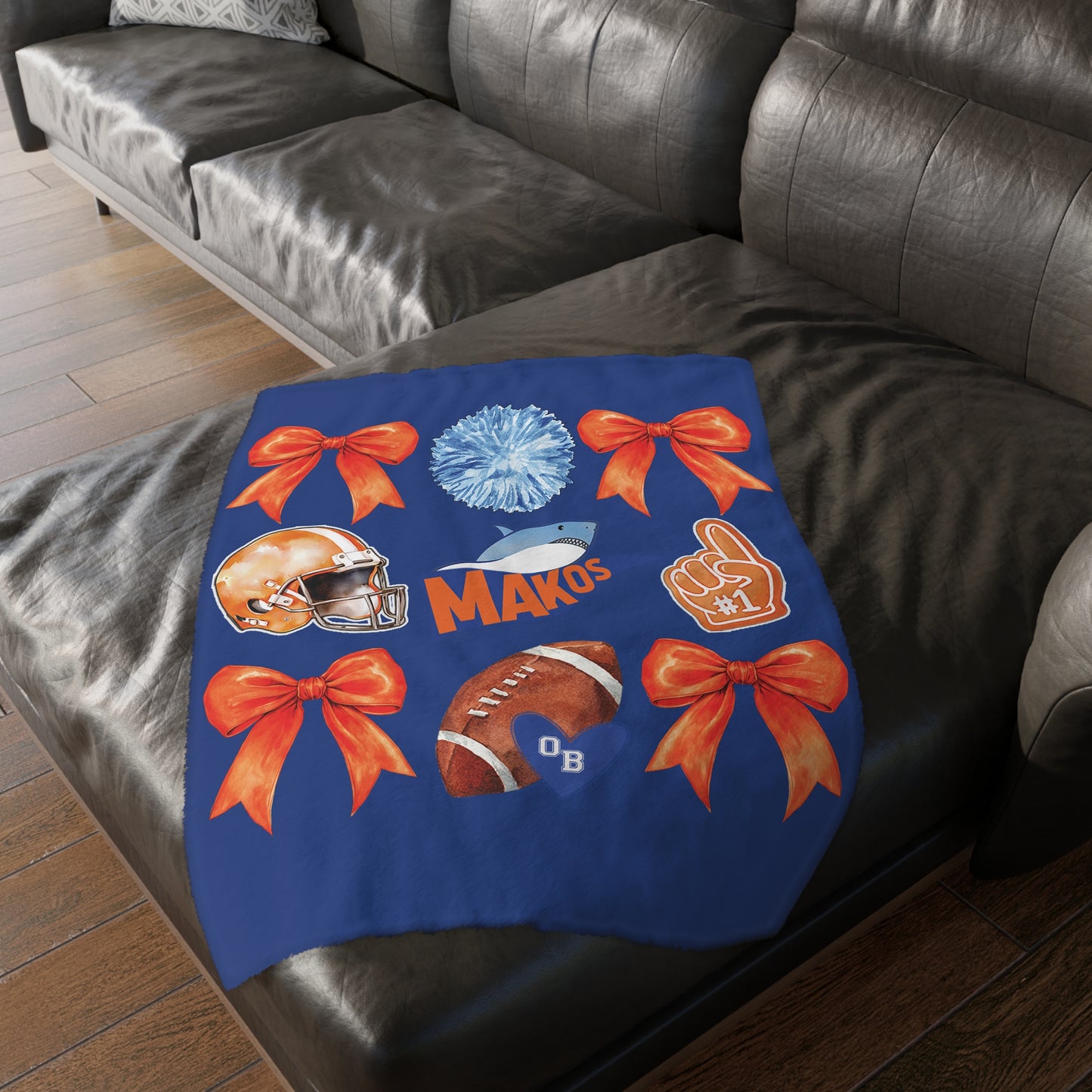 Makos Football Spirit 2 Sided Throw