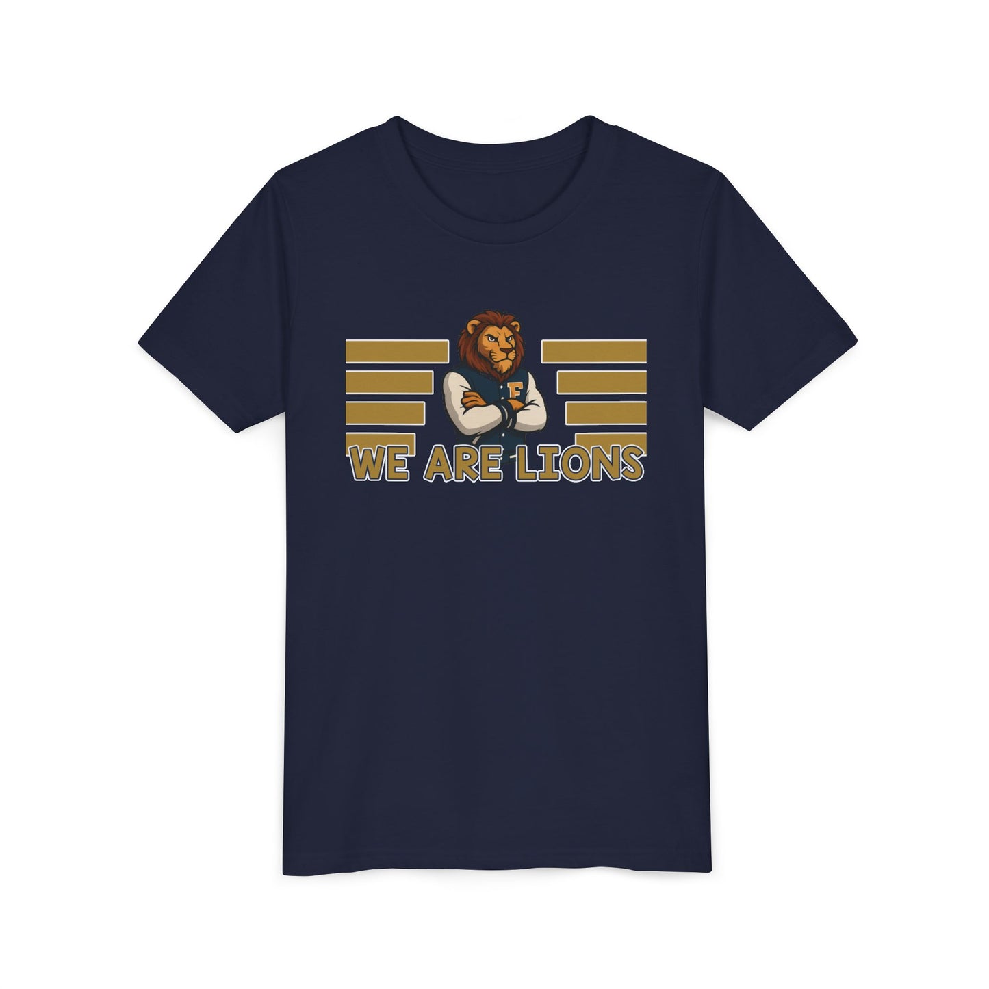 Youth We are Lions T-Shirt - Bella Canvas