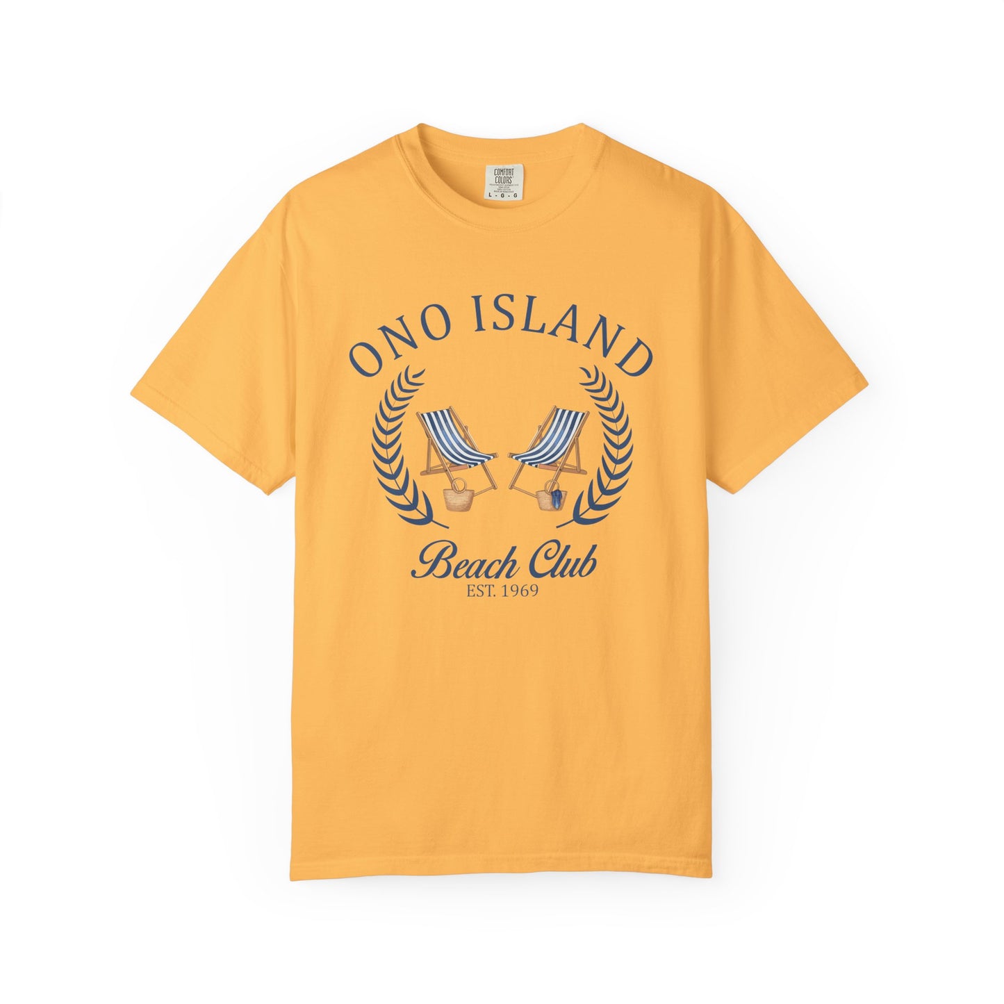 Ono Island Beach Club T-Shirt - Comfort Colors