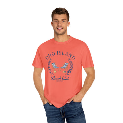 Ono Island Beach Club T-Shirt - Comfort Colors