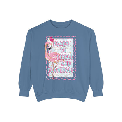 Flamingo Jingle & Flamingle Christmas Sweatshirt