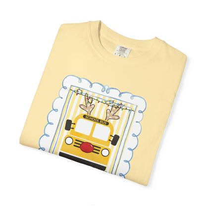 Christmas Bus Driver Tee - Comfort Colors