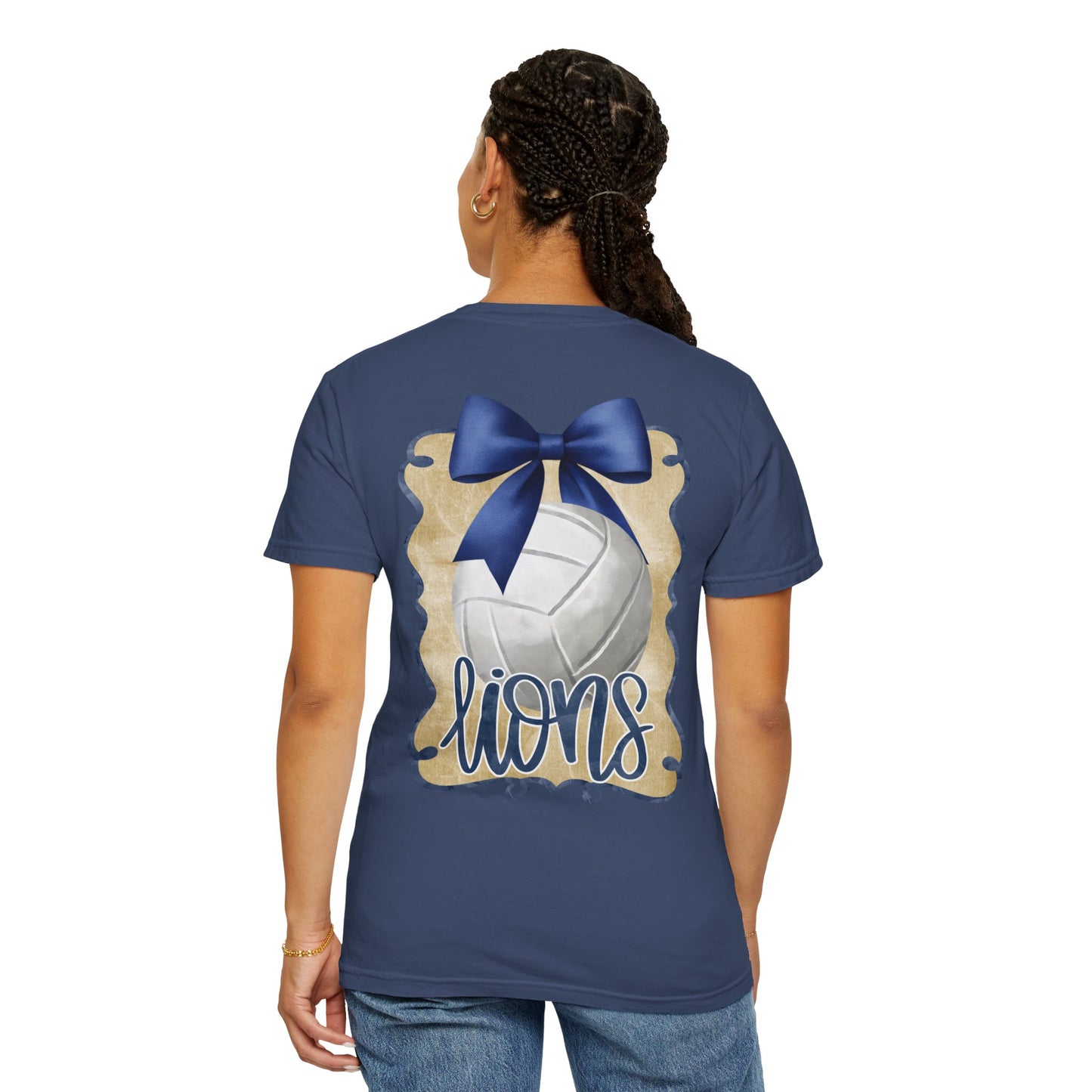 Foley Lions Coquette Volleyball 2 Sided - Comfort Colors