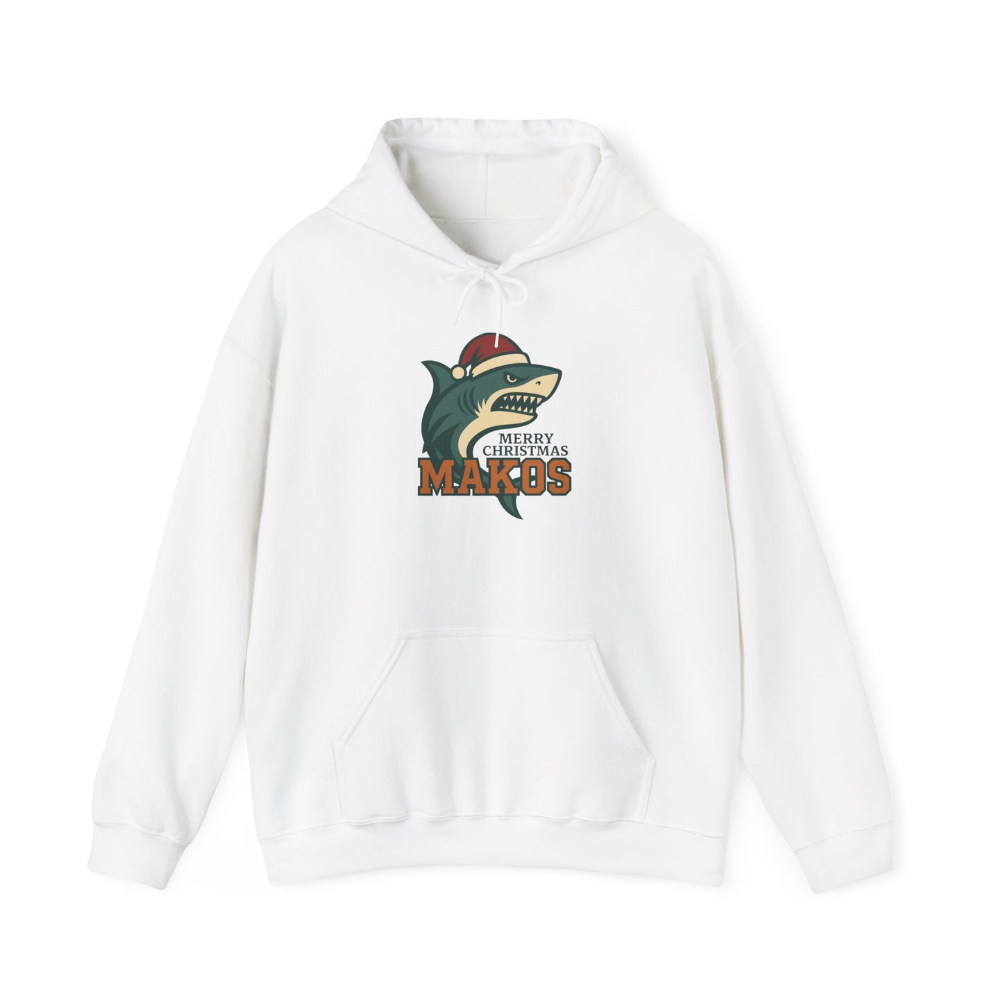 Merry Christmas Makos Hoodie - Gildan