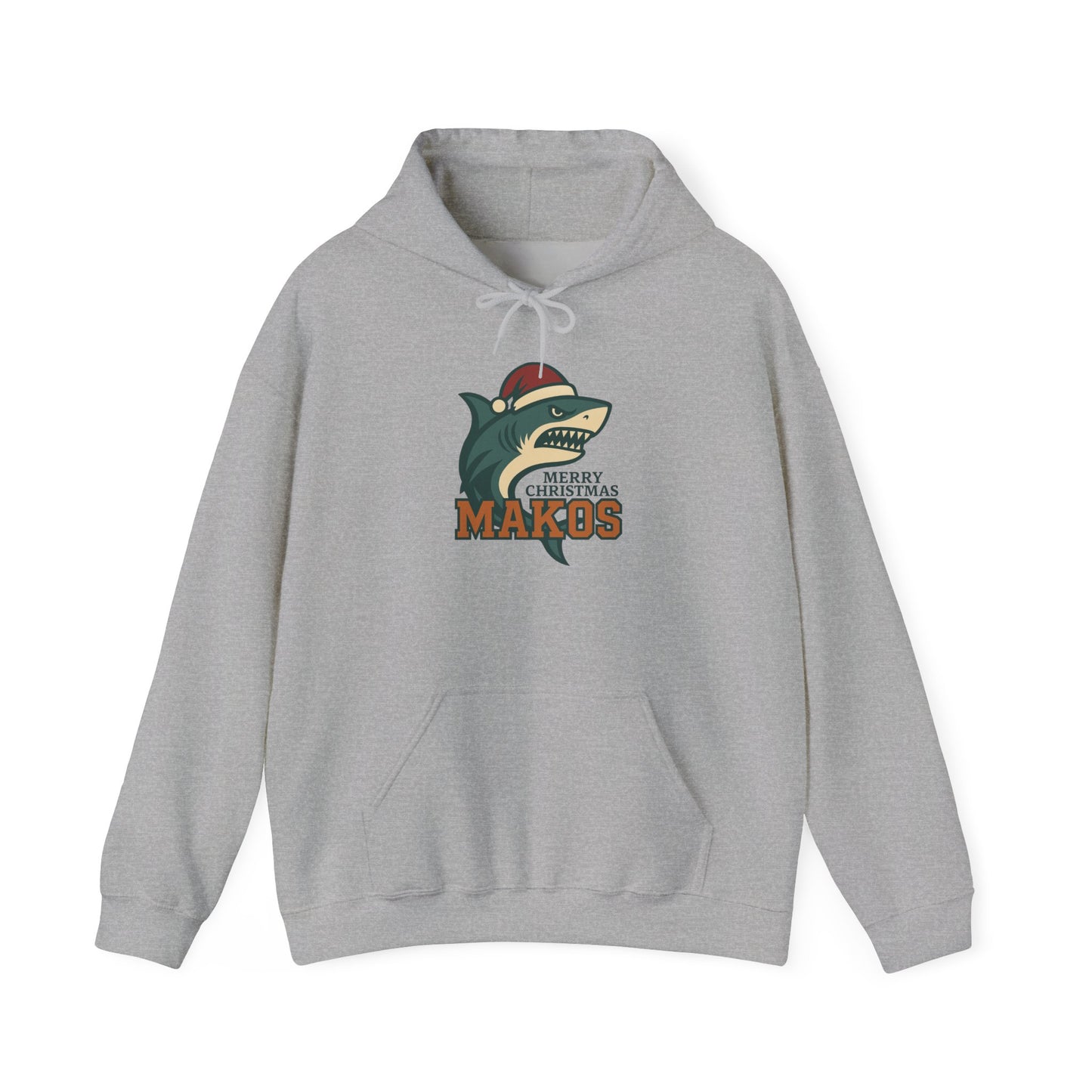 Merry Christmas Makos Hoodie - Gildan