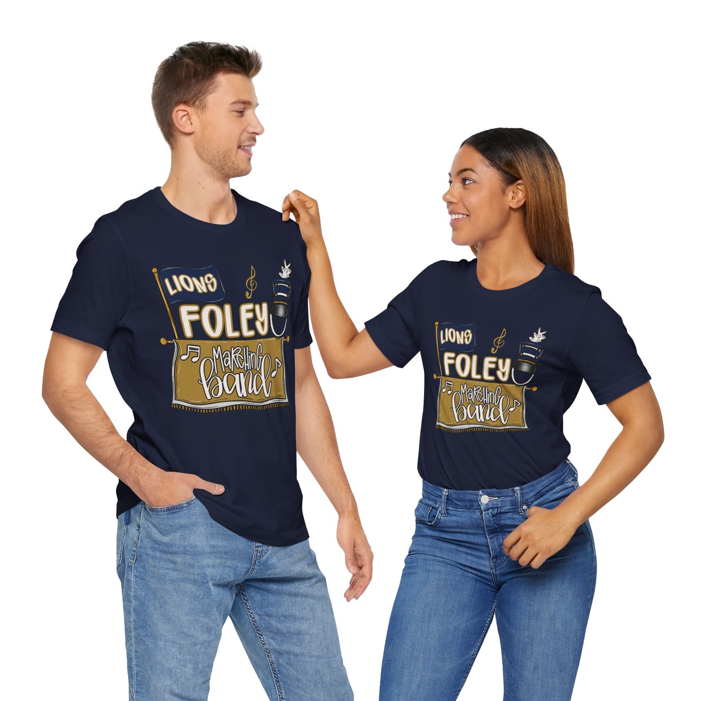 Adult Foley Marching Band Tee - Bella Canvas