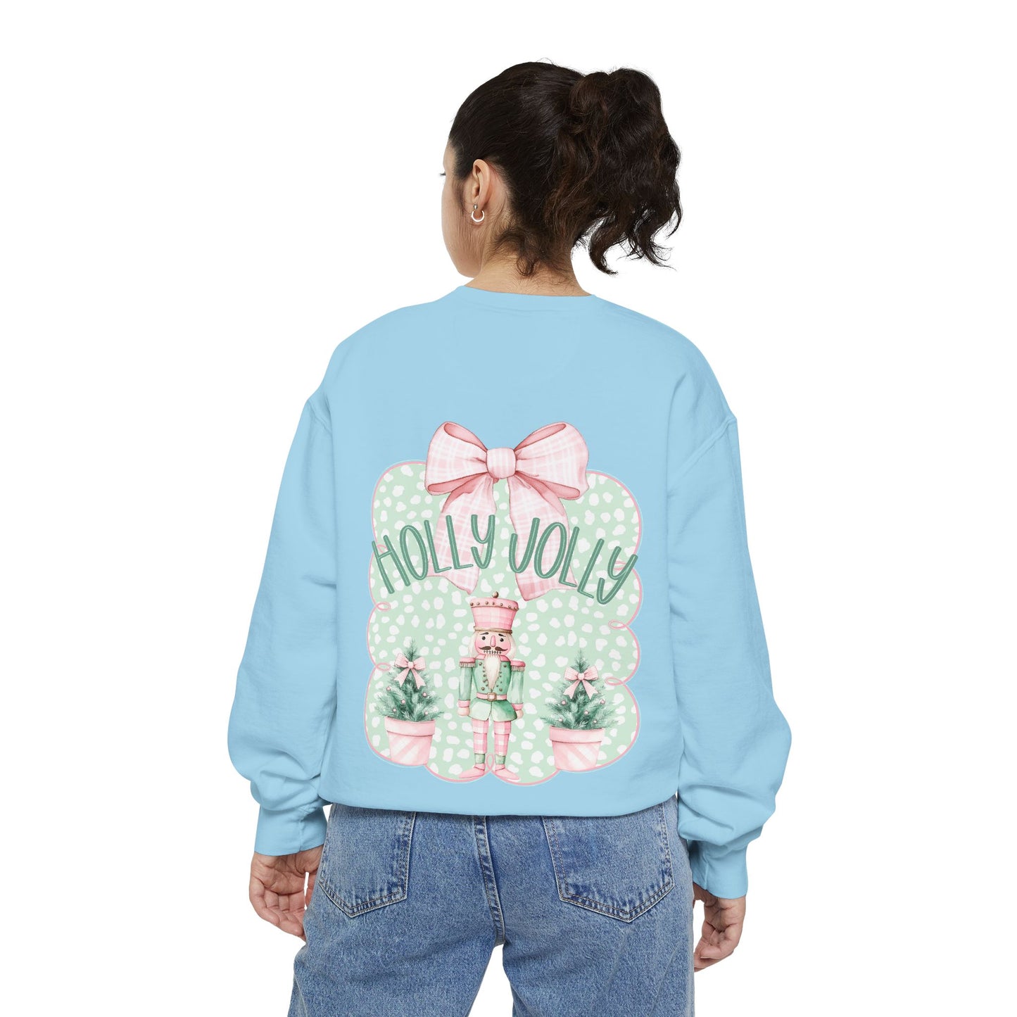 Holly Jolly Unisex Sweatshirt - Comfort Colors
