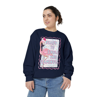 Flamingo Jingle & Flamingle Christmas Sweatshirt