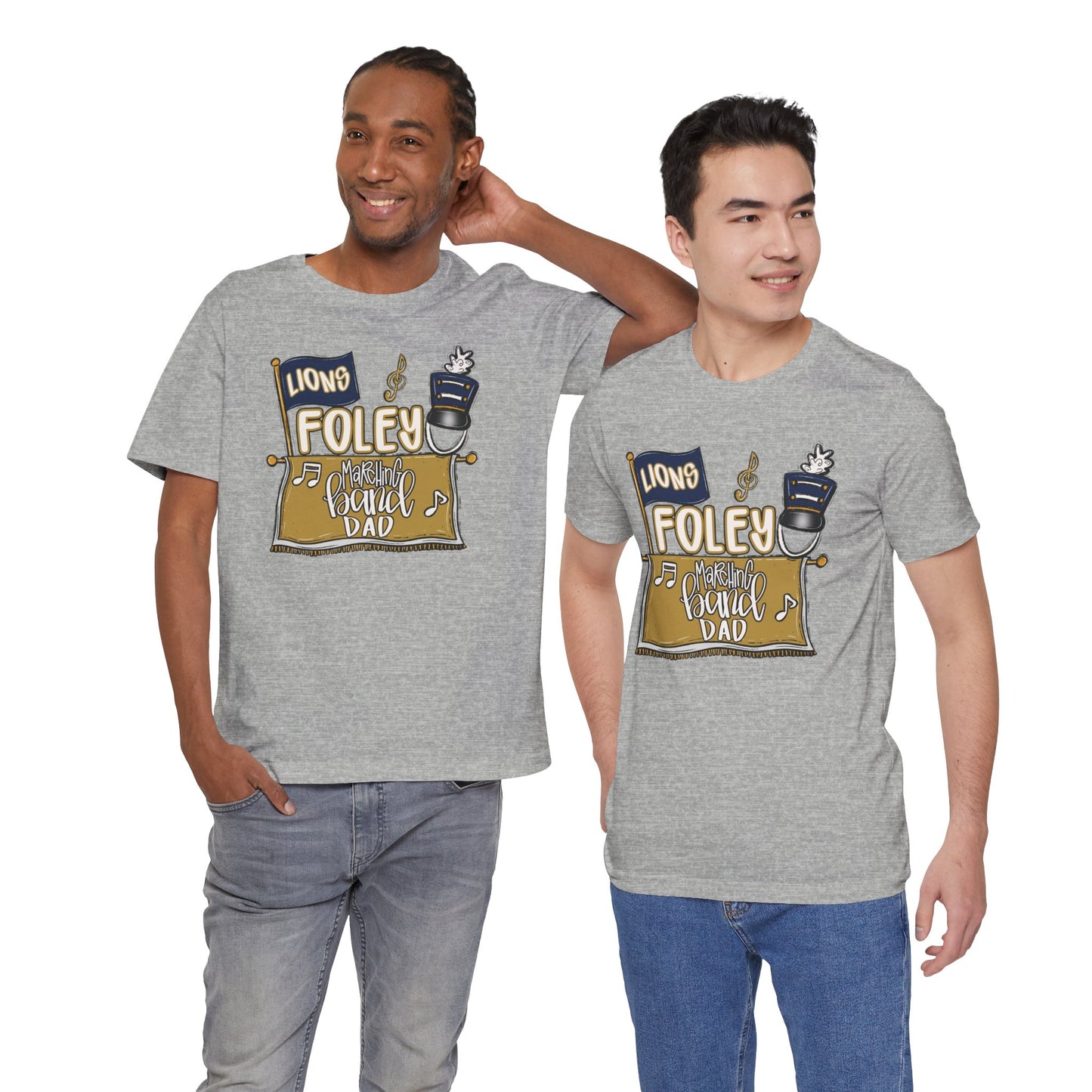 Foley Band Dad Tee - Bella Canvas