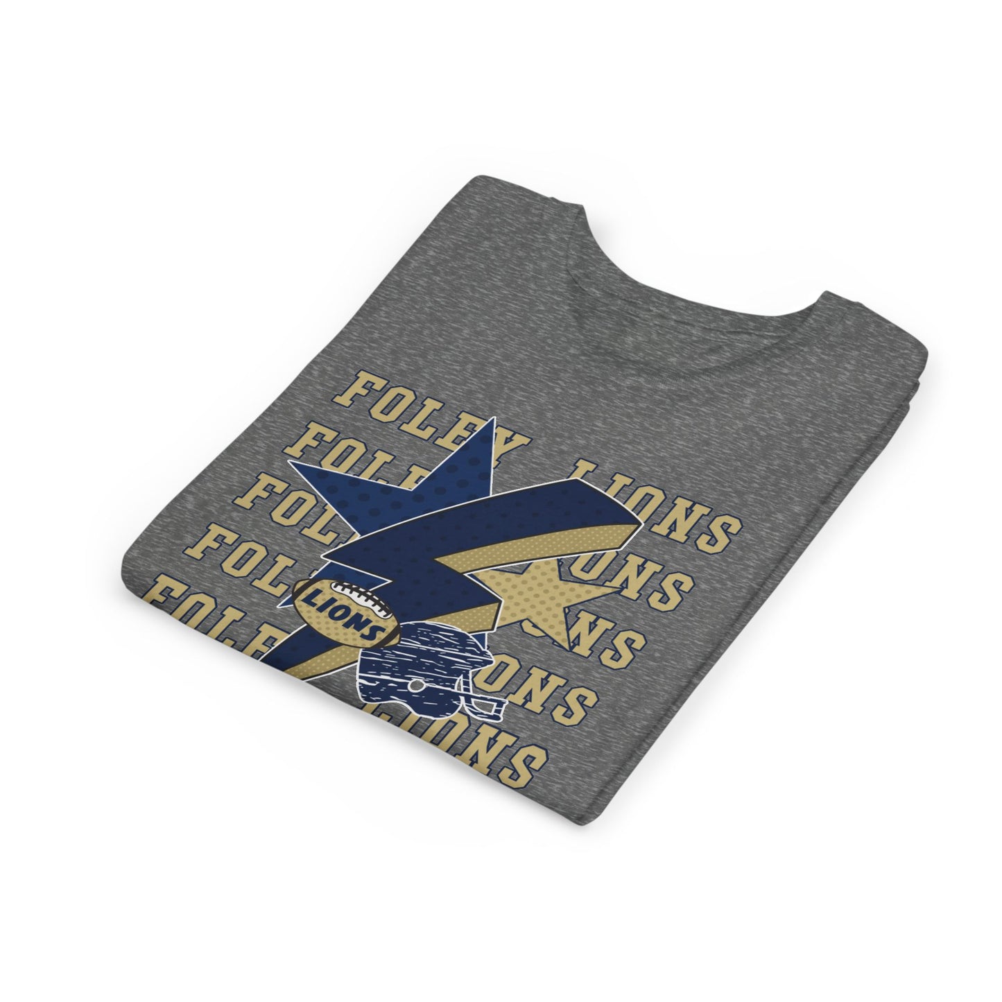 Youth Foley Lions Lightning Football T